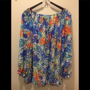 Beautiful flowered blouse